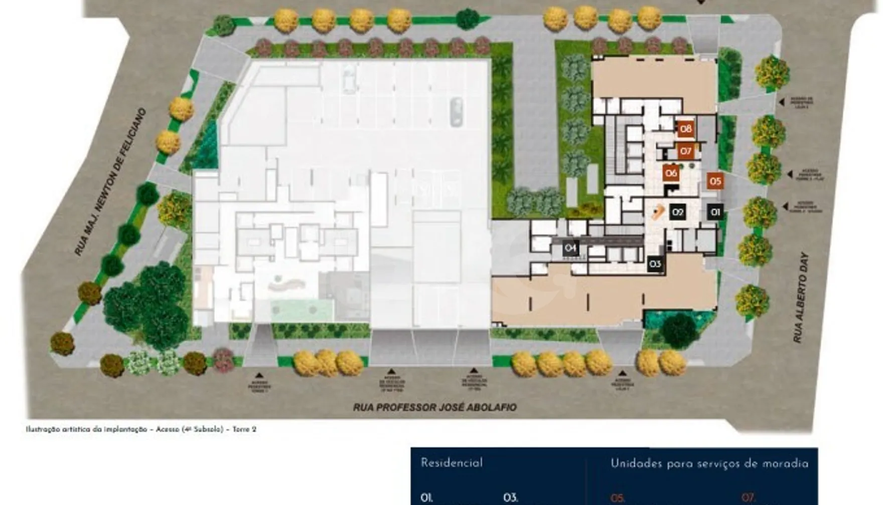 Planta — Implantação Térreo 2