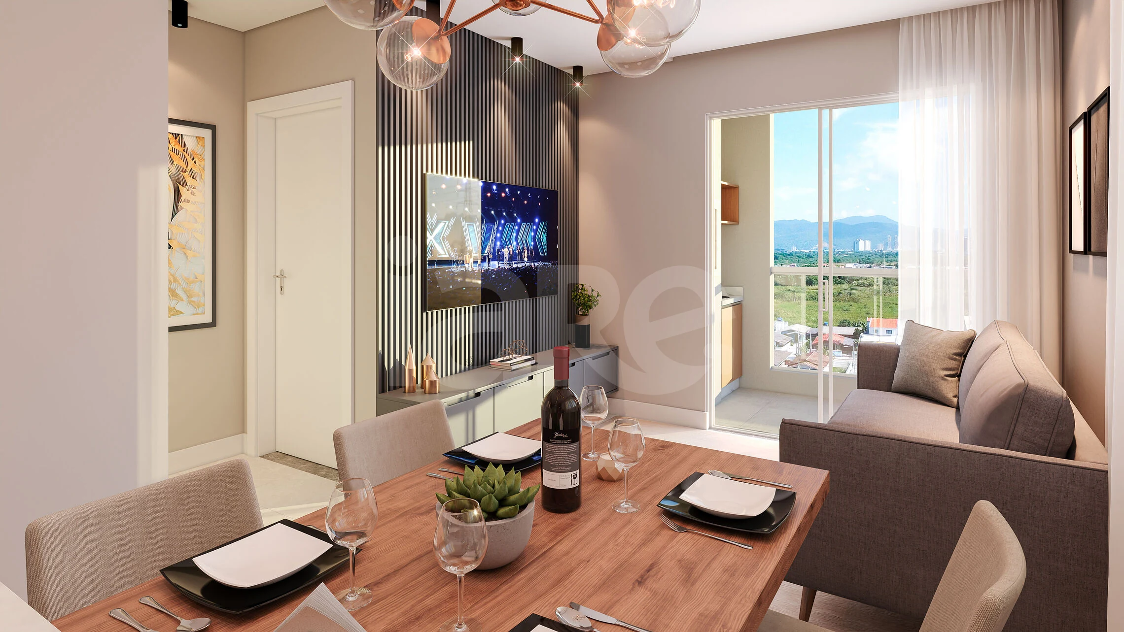 Saint Germain - Apartamento com 71,5 m², em Perequê — foto 3