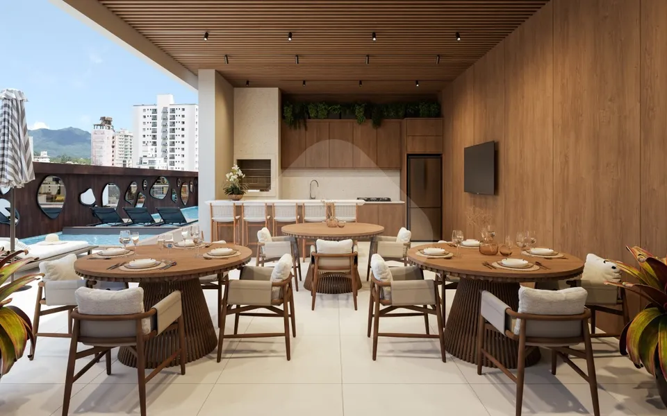 Porto Frade Residence - Apartamento com 81 m², em Perequê — foto 7