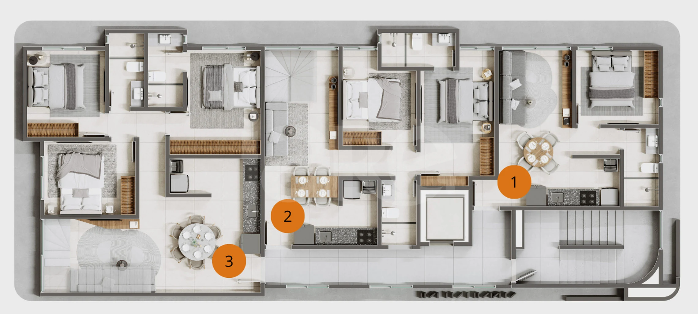 Planta — Pavimento 03