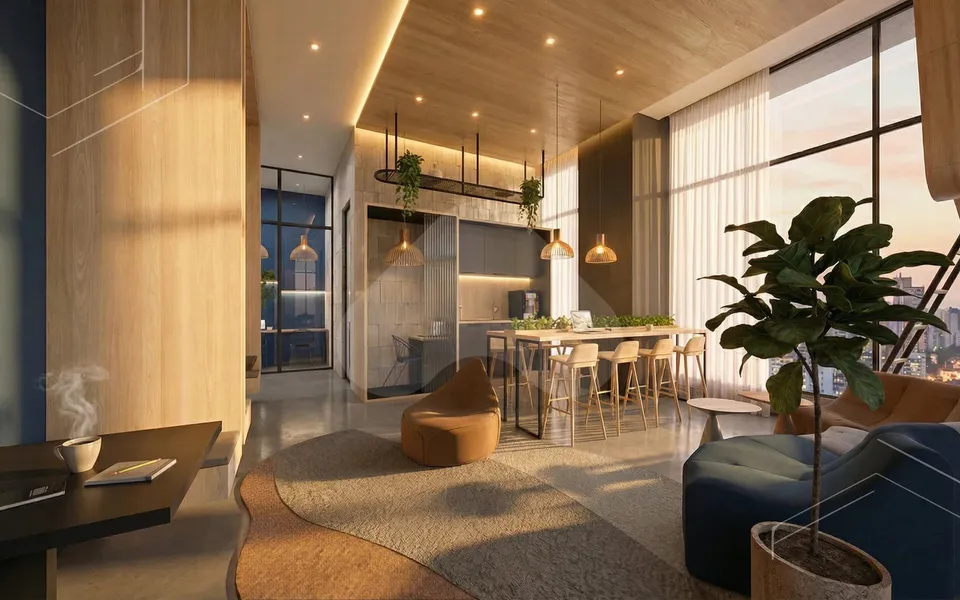 West Line - Studio com 30 m², em Fazenda — foto 19