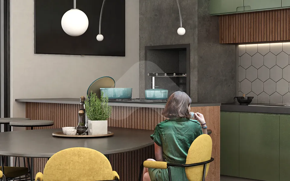 O2 Concept Mercês - Studio com 22,66 m², em Mercês — foto 13