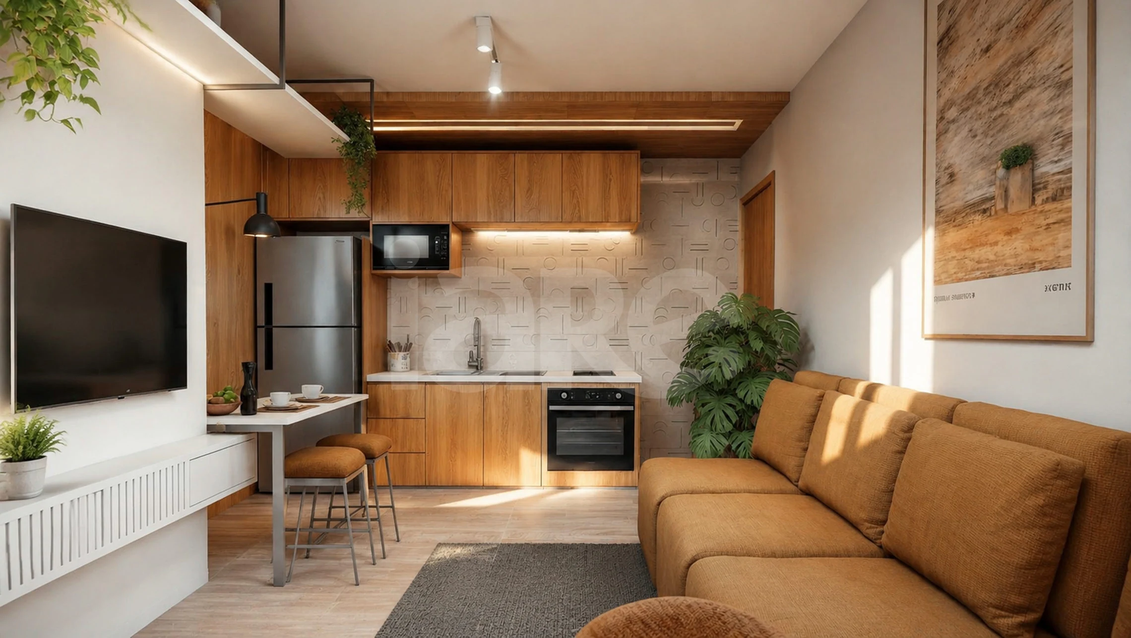 F1 Studios - Studio com 22 m², em Hauer — foto 13