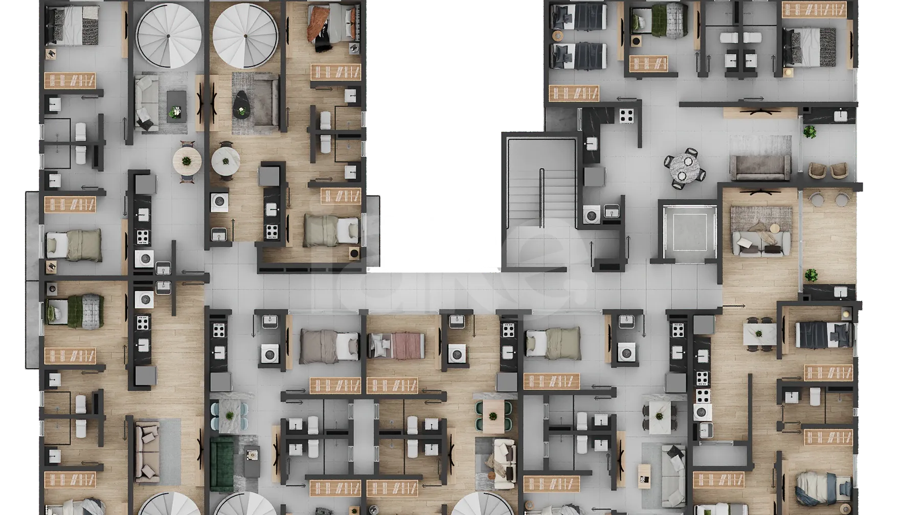 Planta — Pavimento 7