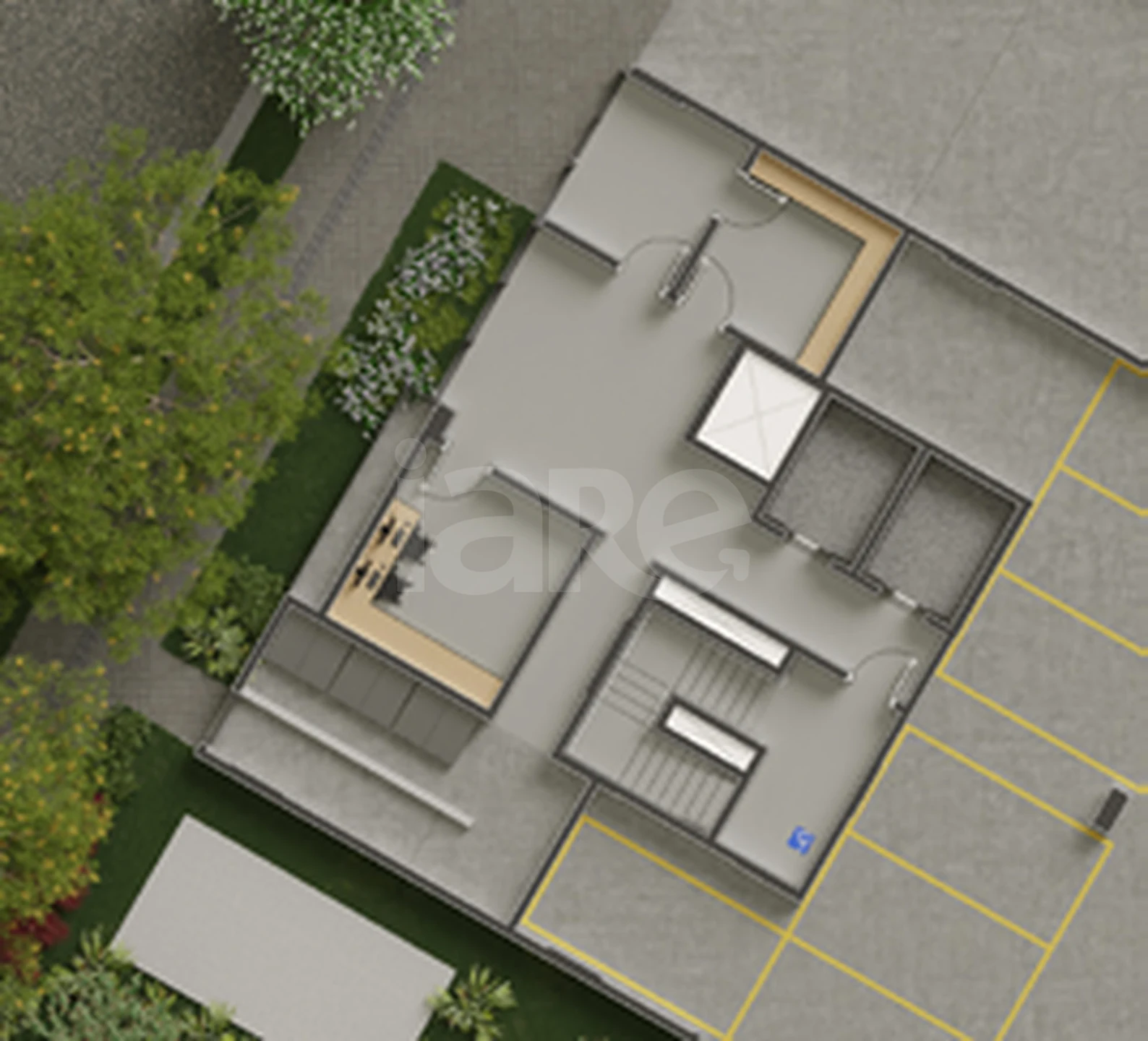 Planta — Pavimento garagem