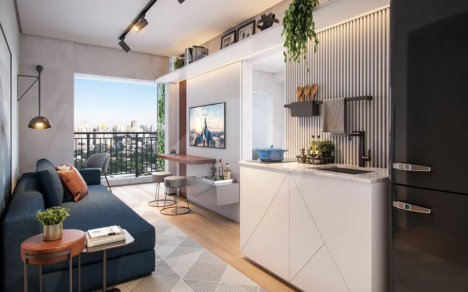 Movi Campo Belo - Studio com 24,18 m², em Campo Belo — foto 2