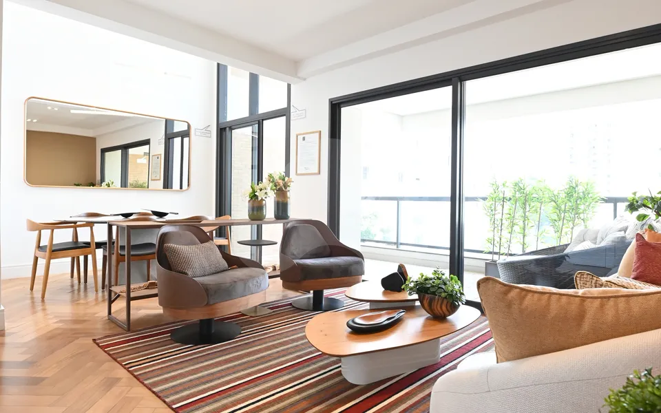 Vista Caconde - Apartamento com 127 m², em Jardim Paulista — foto 3