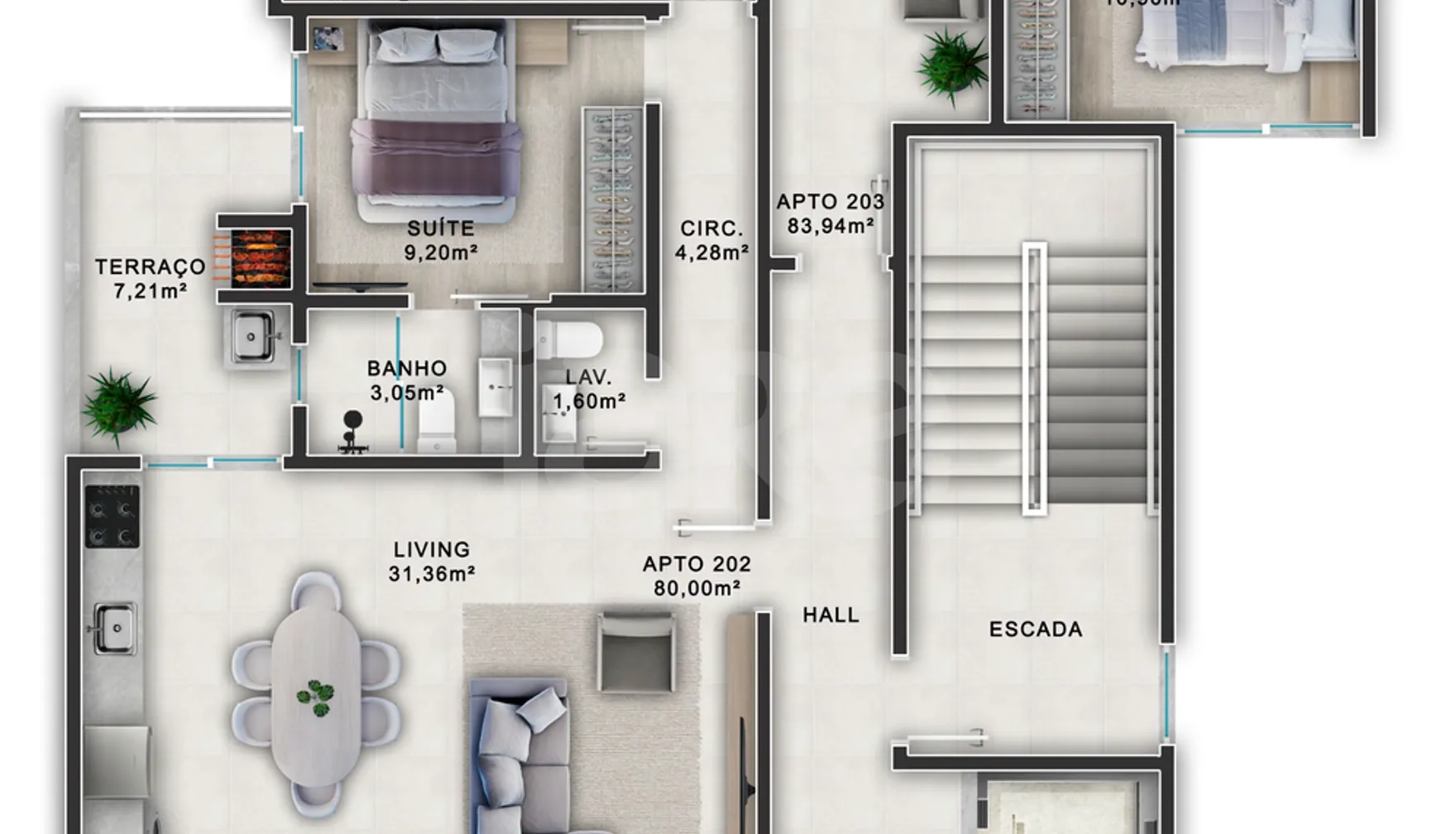Planta — Pavimento 1