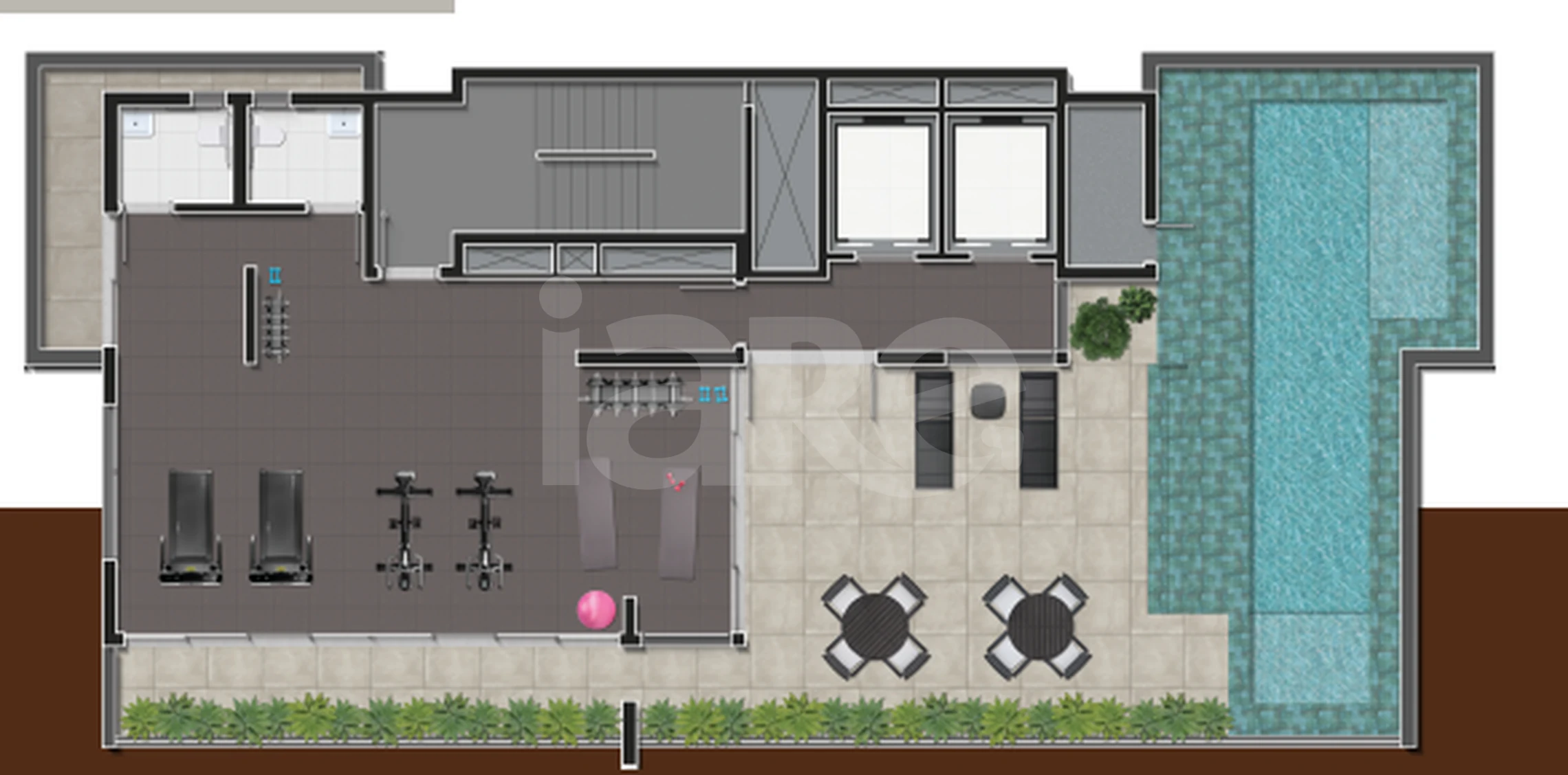 Planta — Pavimento rooftop