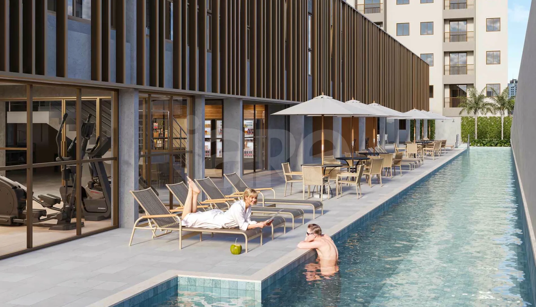 Jardins Di Capri - Apartamento com 45,66 m², em Treze de Maio — foto 22