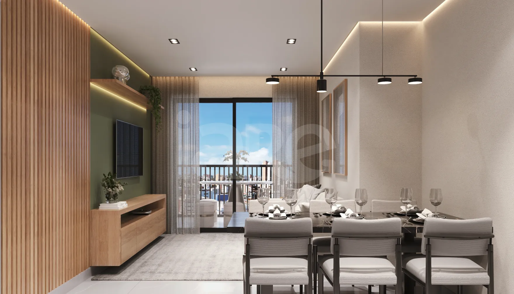 Plaza Bela Vista - Apartamento com 50,02 m², em Intermares — foto 4