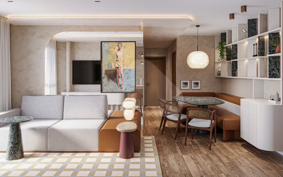 Terrasse La Vie - Apartamento com 72,33 m², em Água Verde — foto 8
