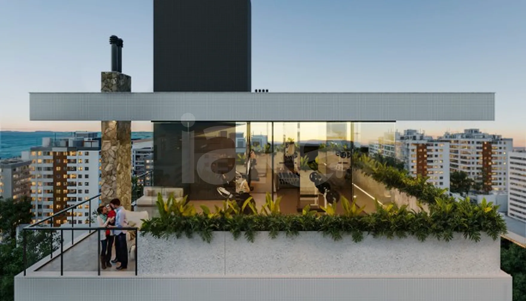 Jardins - Apartamento com 99,32 m², em Centro — foto 13