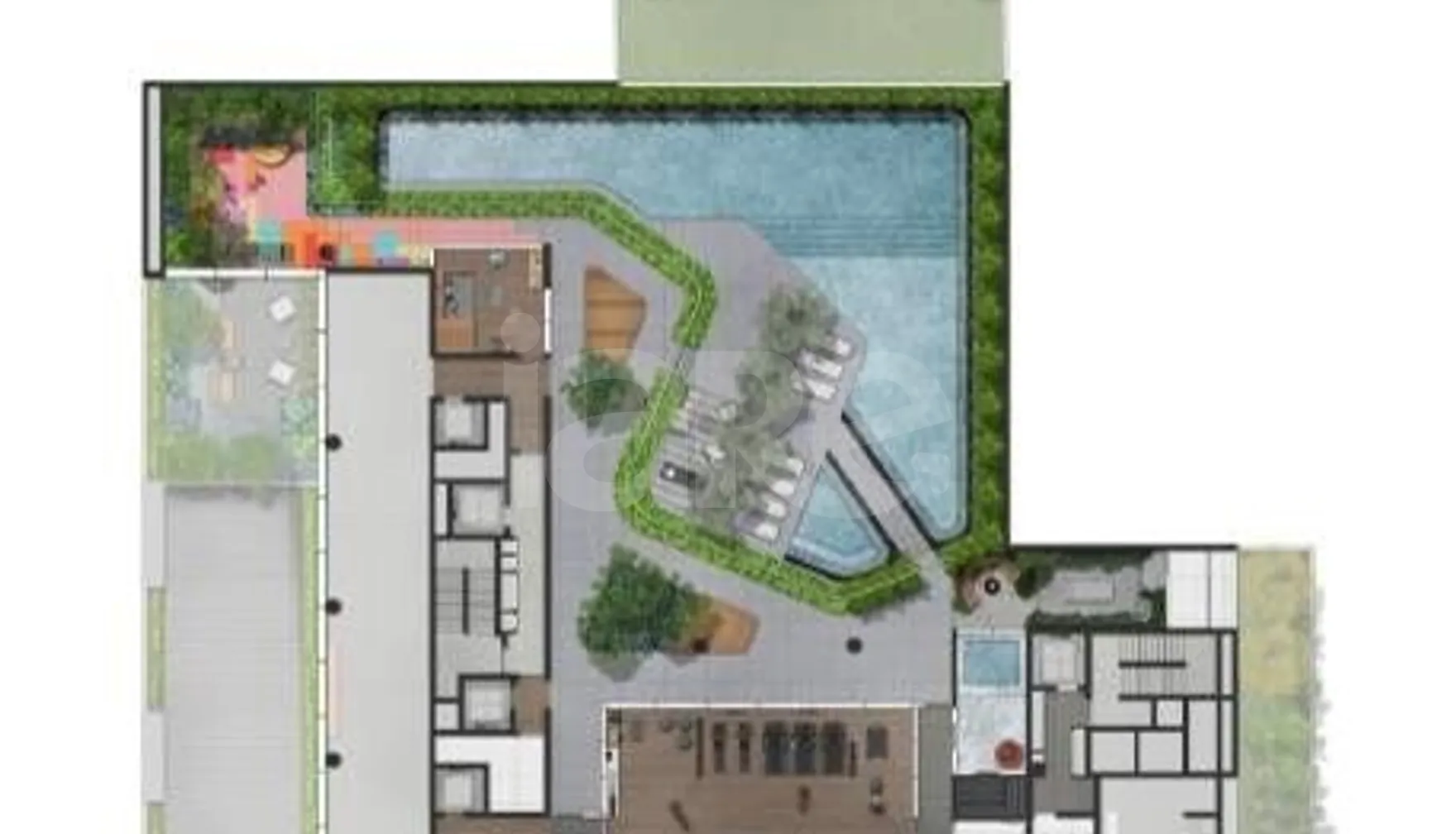 Planta — Pavimento lazer