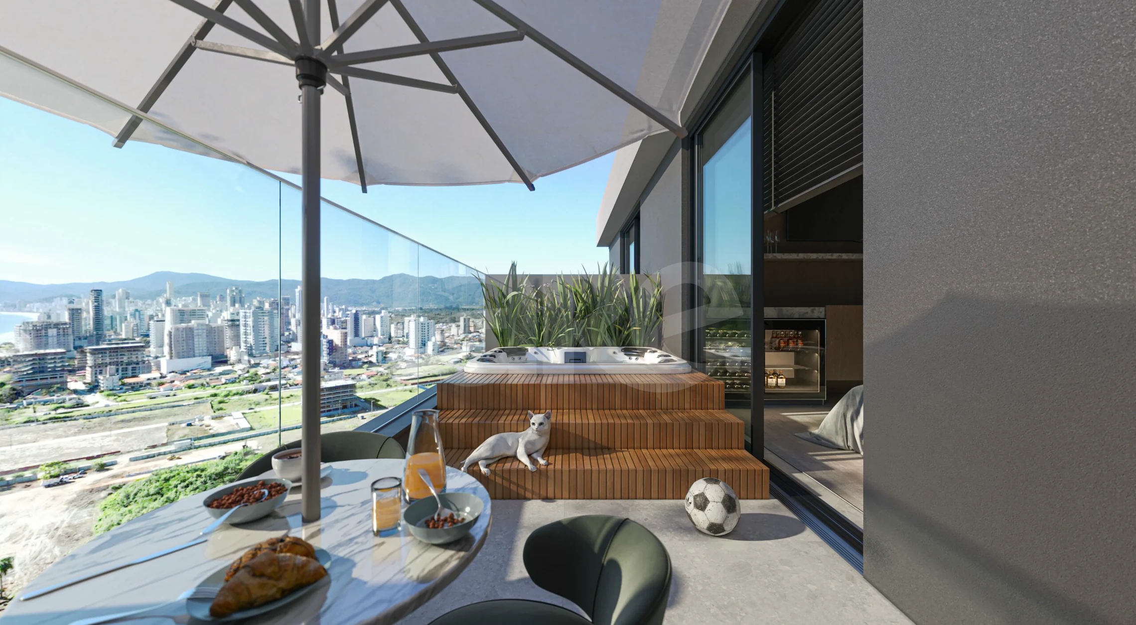 Imob Jurerê ON - Studio com 28,53 m², em Jurerê — foto 12