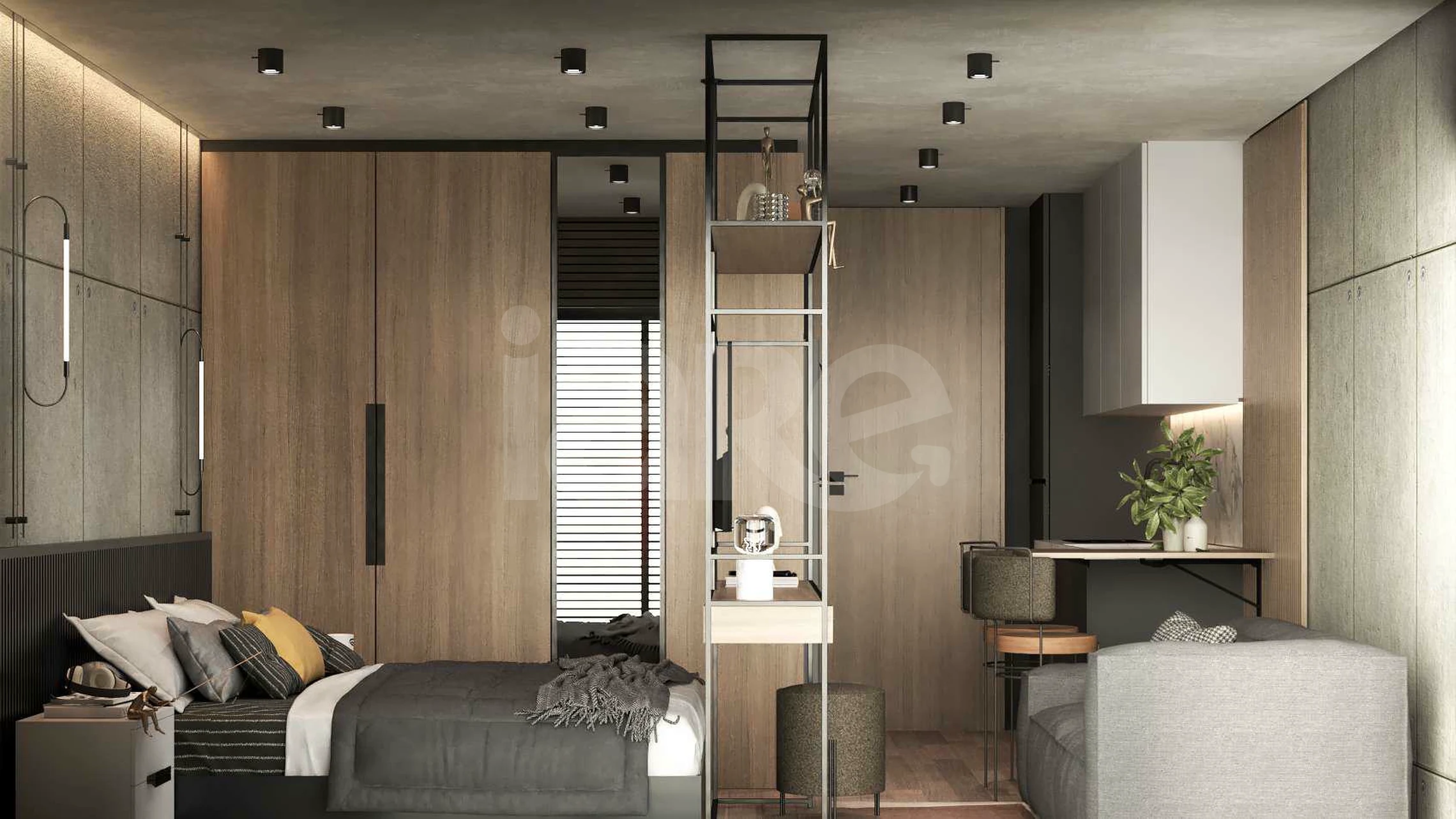 O2 Concept Mercês - Studio com 28,29 m², em Mercês — foto 7