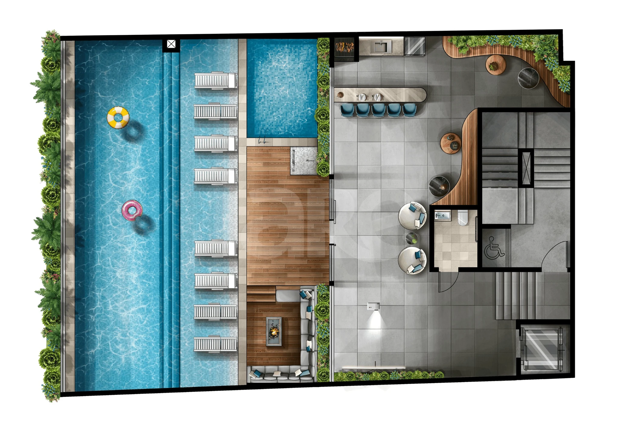 Planta — Pavimento lazer 02