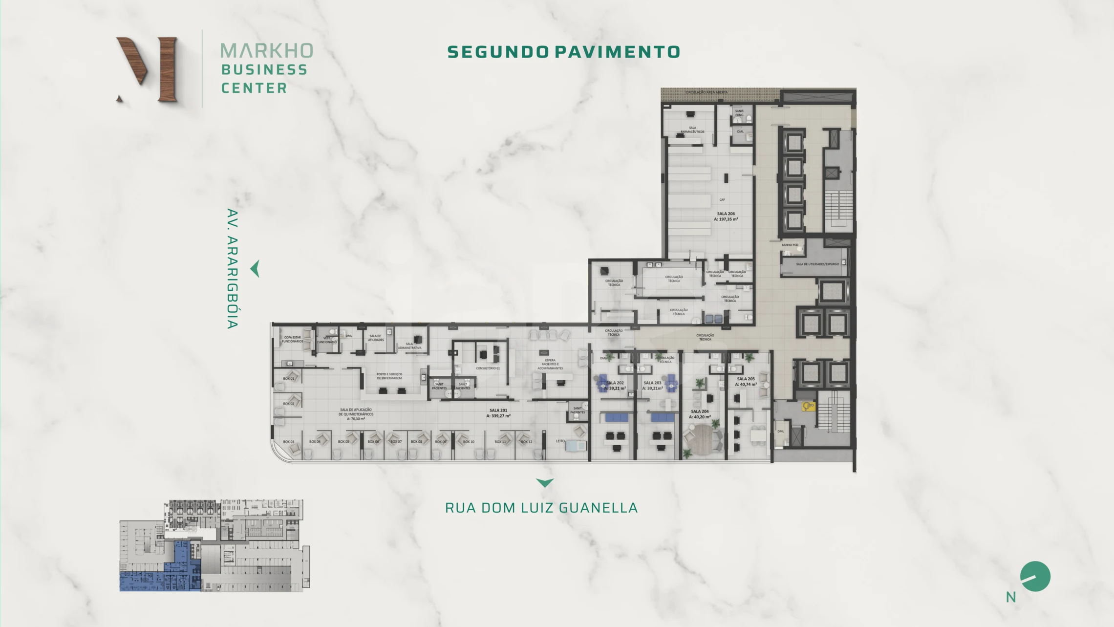 Planta — Segundo Pavimento