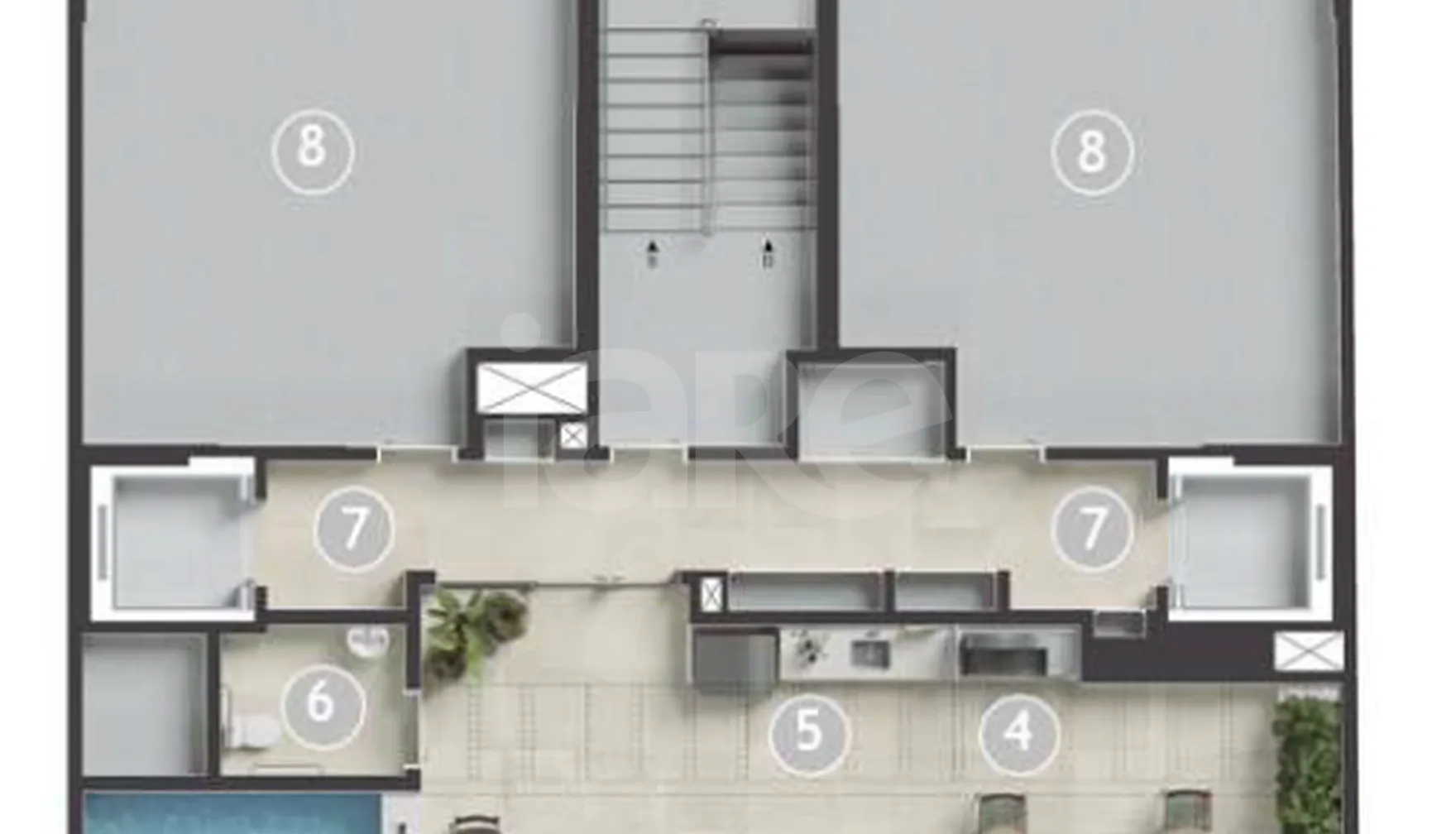 Planta — Pavimento rooftop