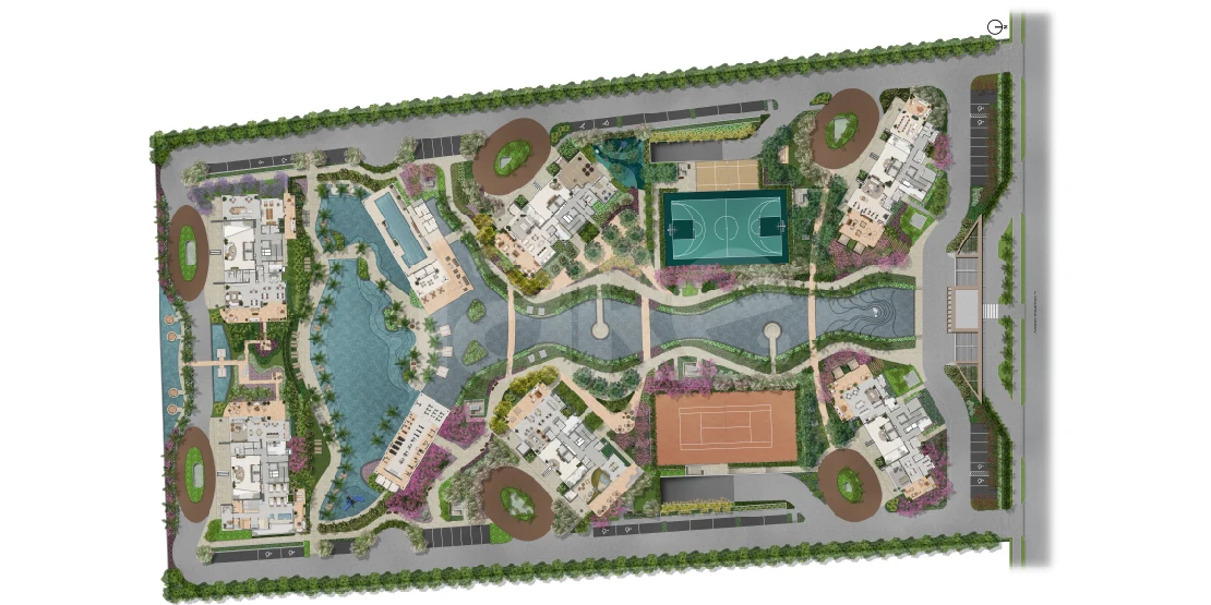 Planta — Pavimento lazer