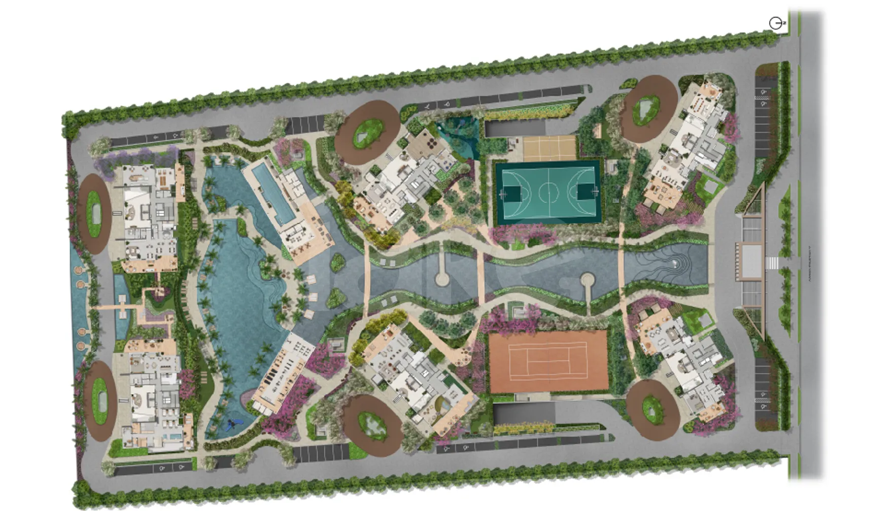 Planta — Pavimento lazer