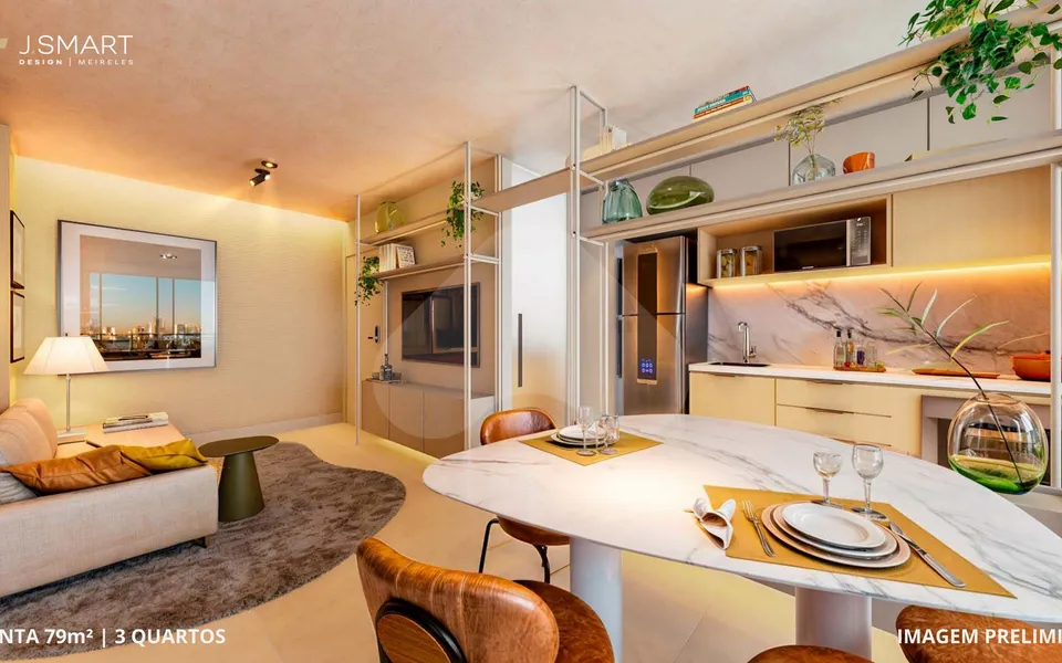J.Smart Design Meireles - Apartamento com 78,7 m², em Meireles — foto 26