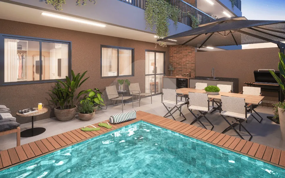Cores da Tijuca - Studio com 34,8 m², em Tijuca — foto 5