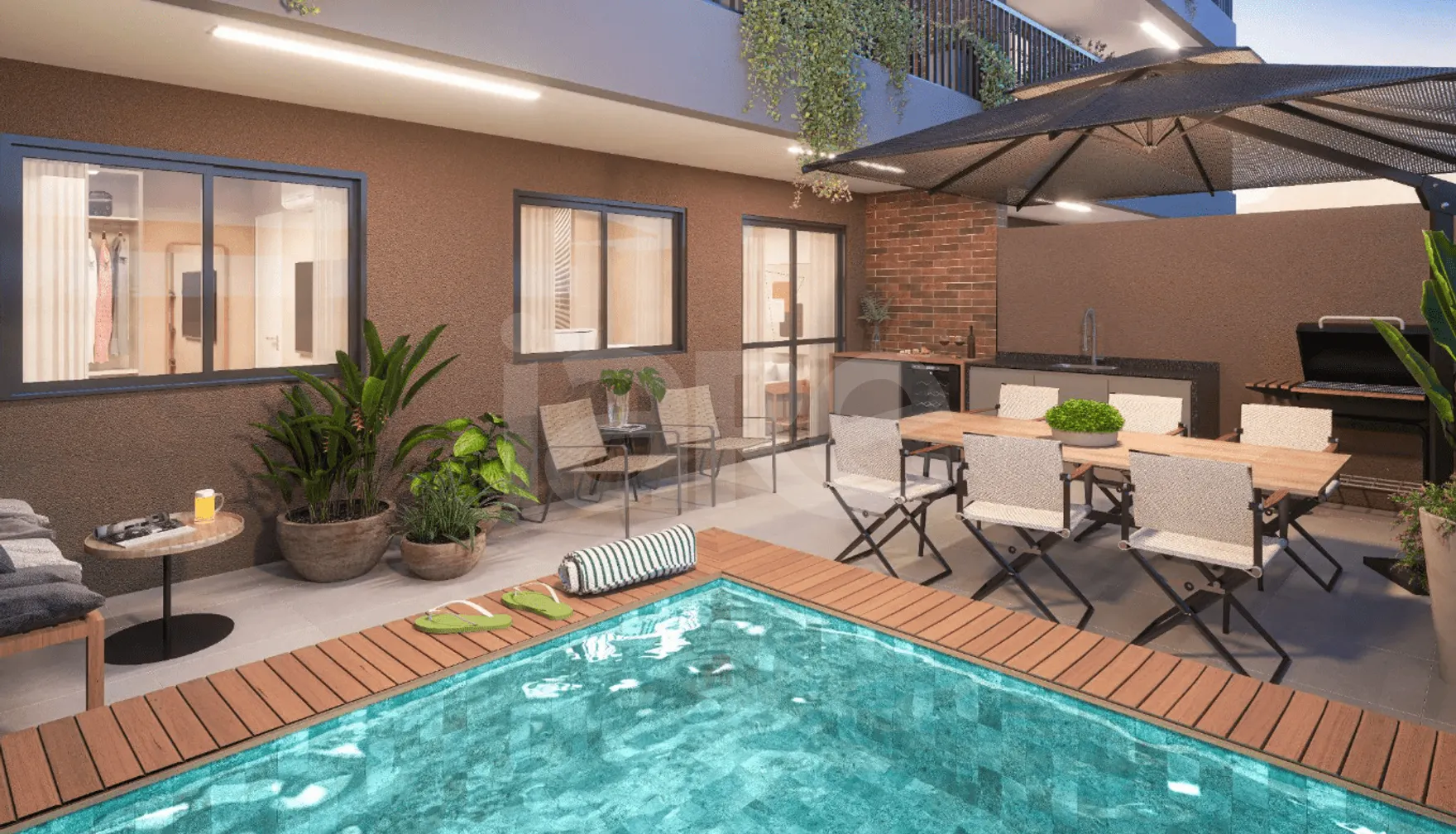 Cores da Tijuca - Studio com 34,8 m², em Tijuca — foto 7