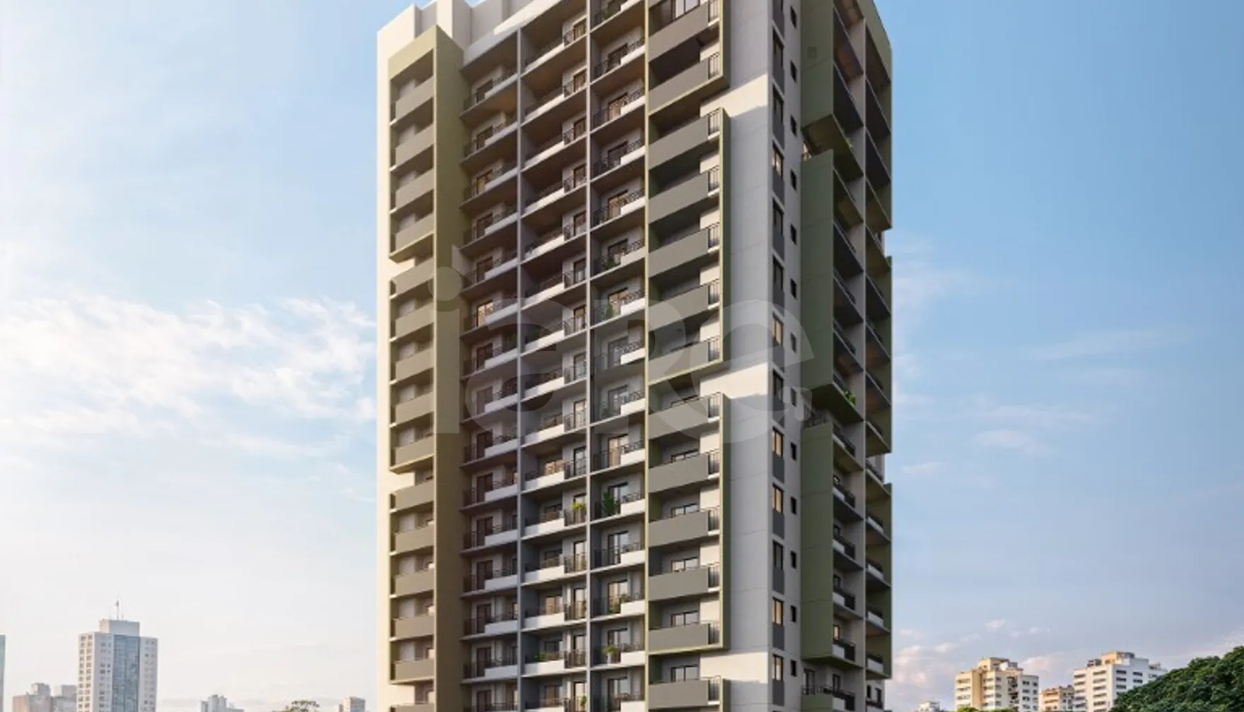 Look Berrini - Apartamento com 26,81 m², em Cidade Monções — foto 1