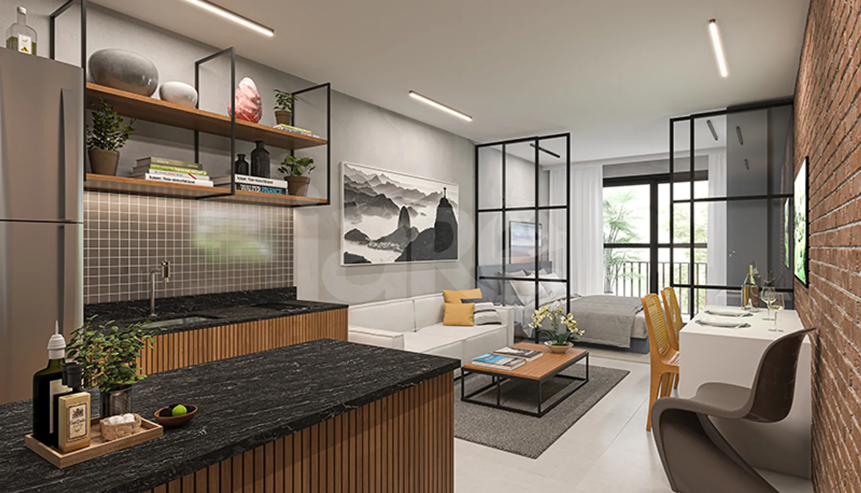 Cores do Rio - Studio com 36,24 m², em Centro — foto 3