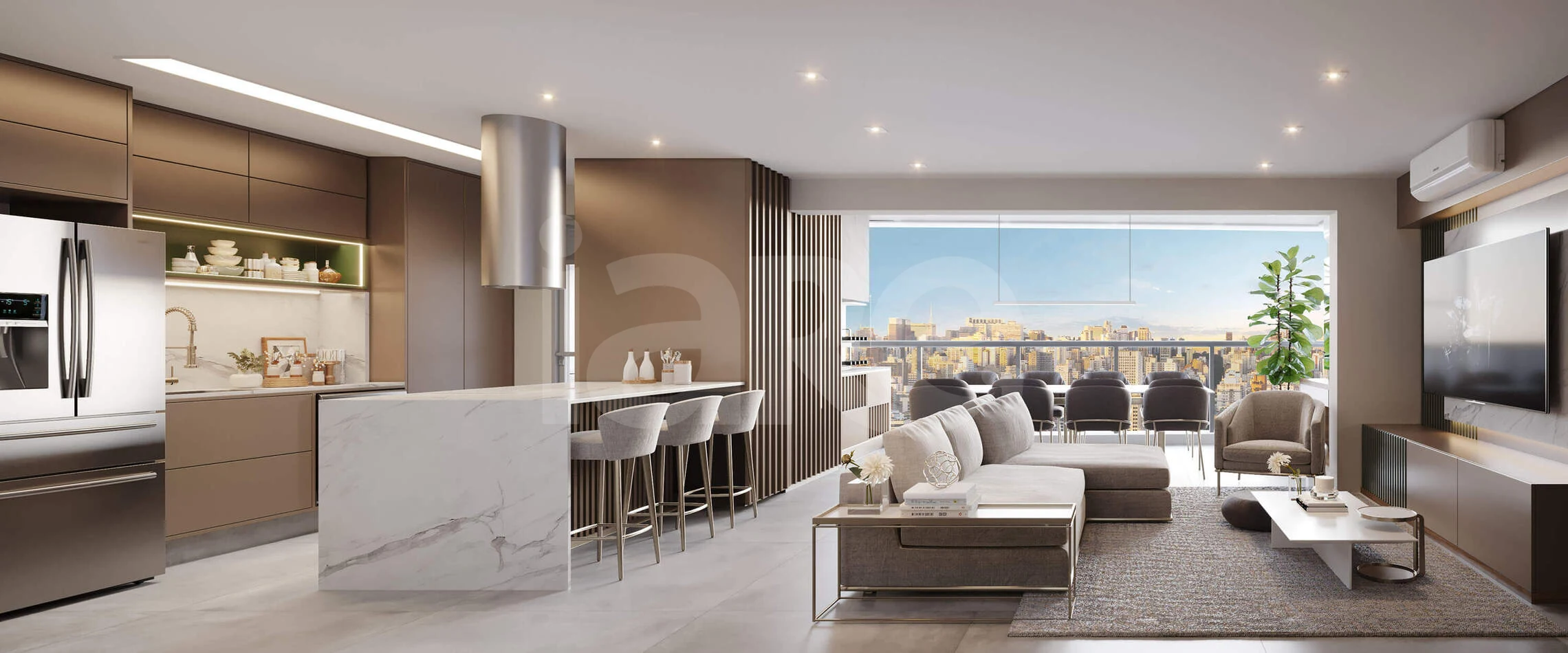 Bosque Pitangueiras - Apartamento com 79,67 m², em Água Branca — foto 3