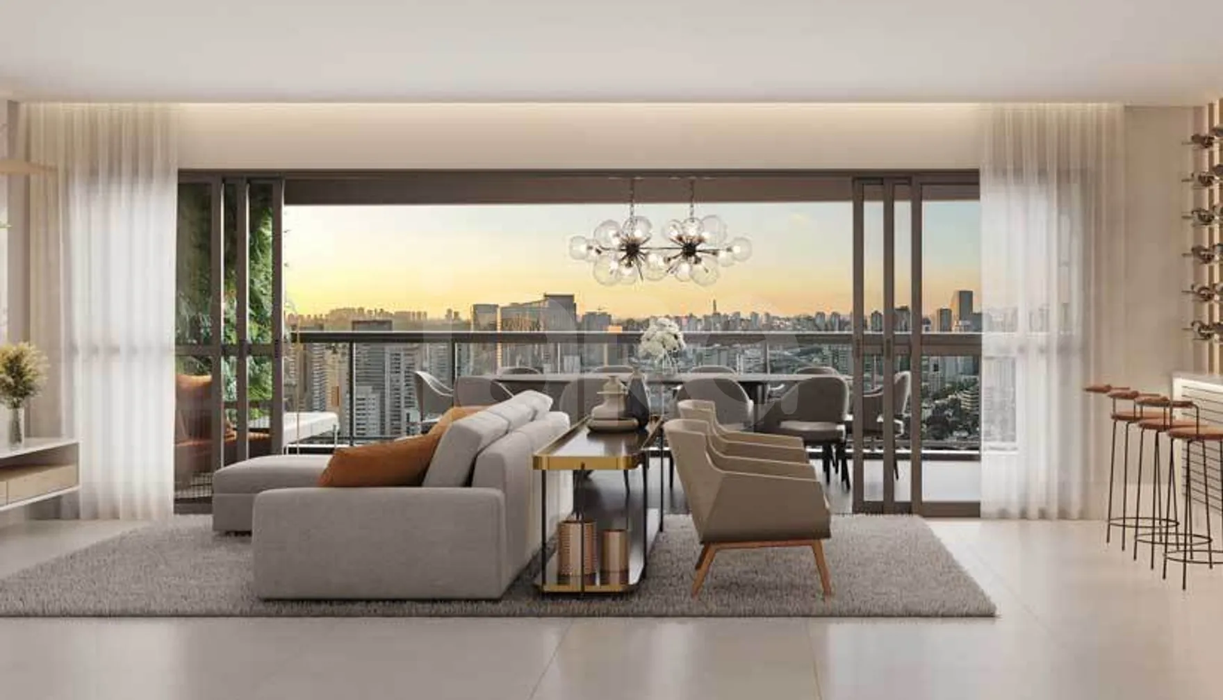 Arkadio EZ by Ott - Apartamento com 157 m², em Jardim das Acácias — foto 2