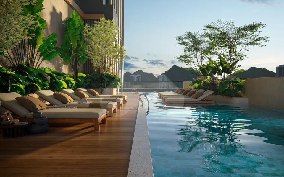 Summer Bay Home - Apartamento com 80,5 m², em Balneário Perequê — foto 14