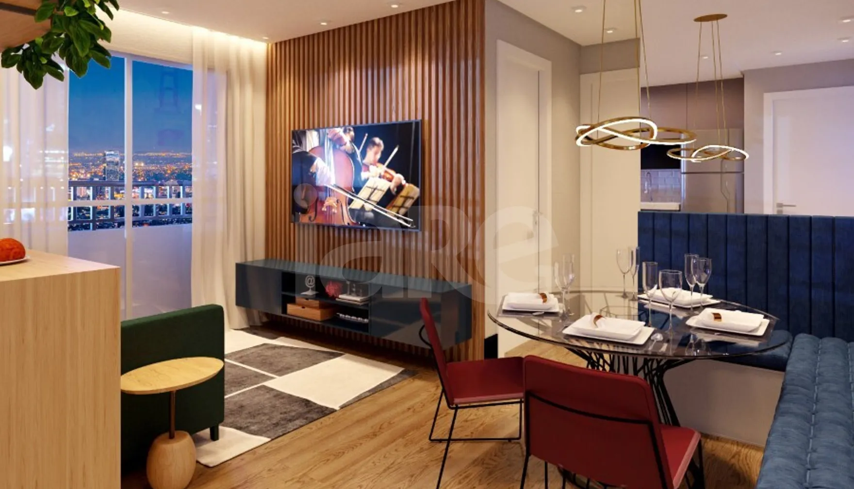 Uptown Suzano - Apartamento com 44,56 m², em Centro — foto 2