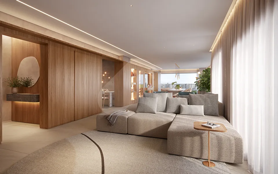 Praça Mário Fontana - Apartamento com 167,07 m², em Mooca — foto 2