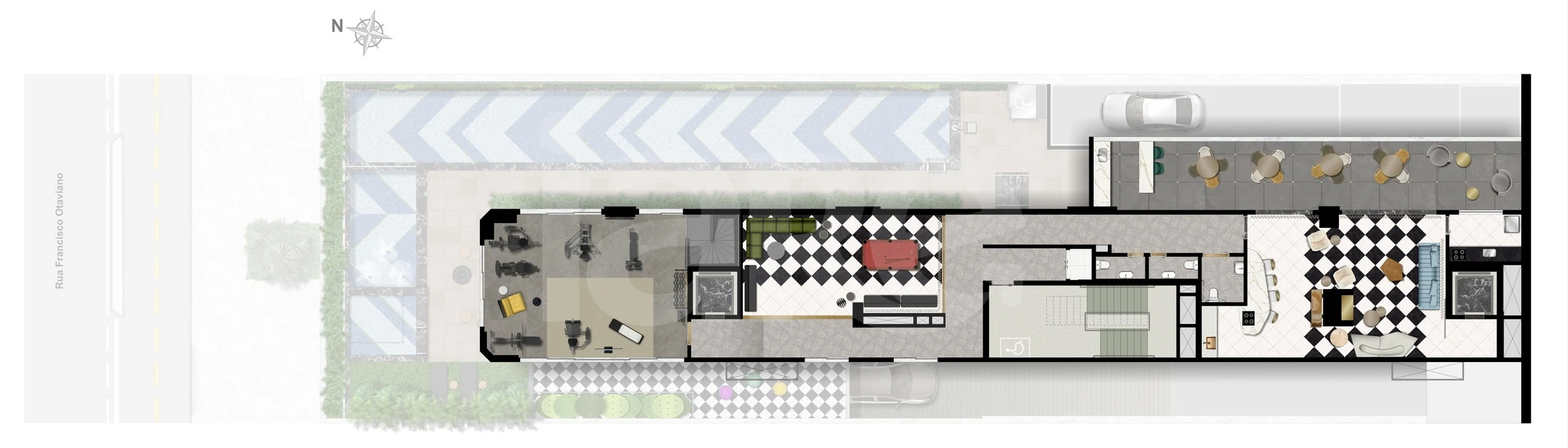 Planta — Pavimento lazer 02