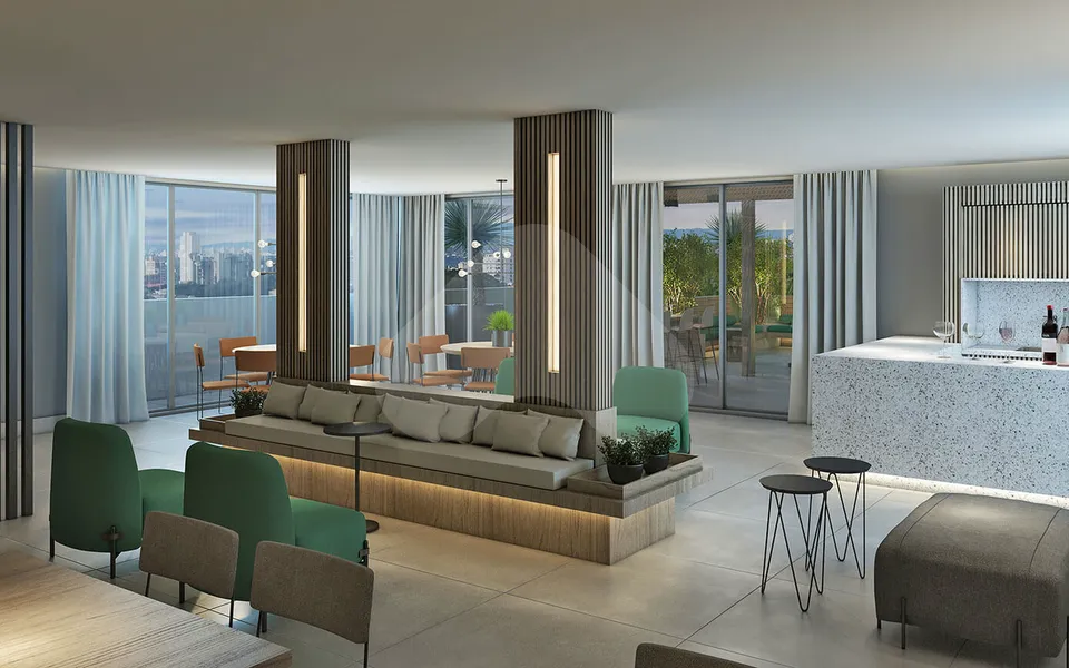 Duo E-Residence - Studio com 27 m², em São Judas — foto 15