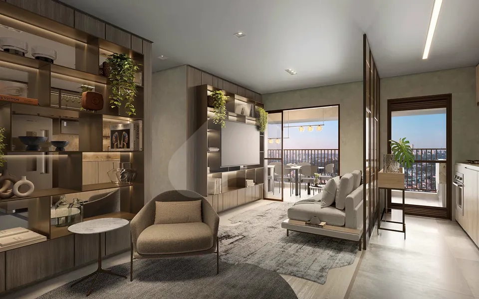 Nova Vivere - Apartamento com 73,24 m², em Vila Anastácio — foto 4