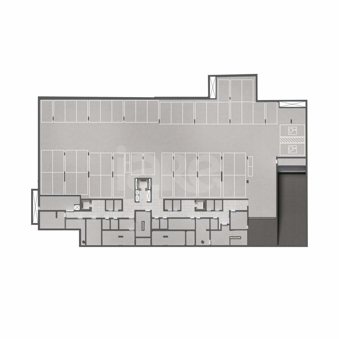 Planta — Pavimento subsolo