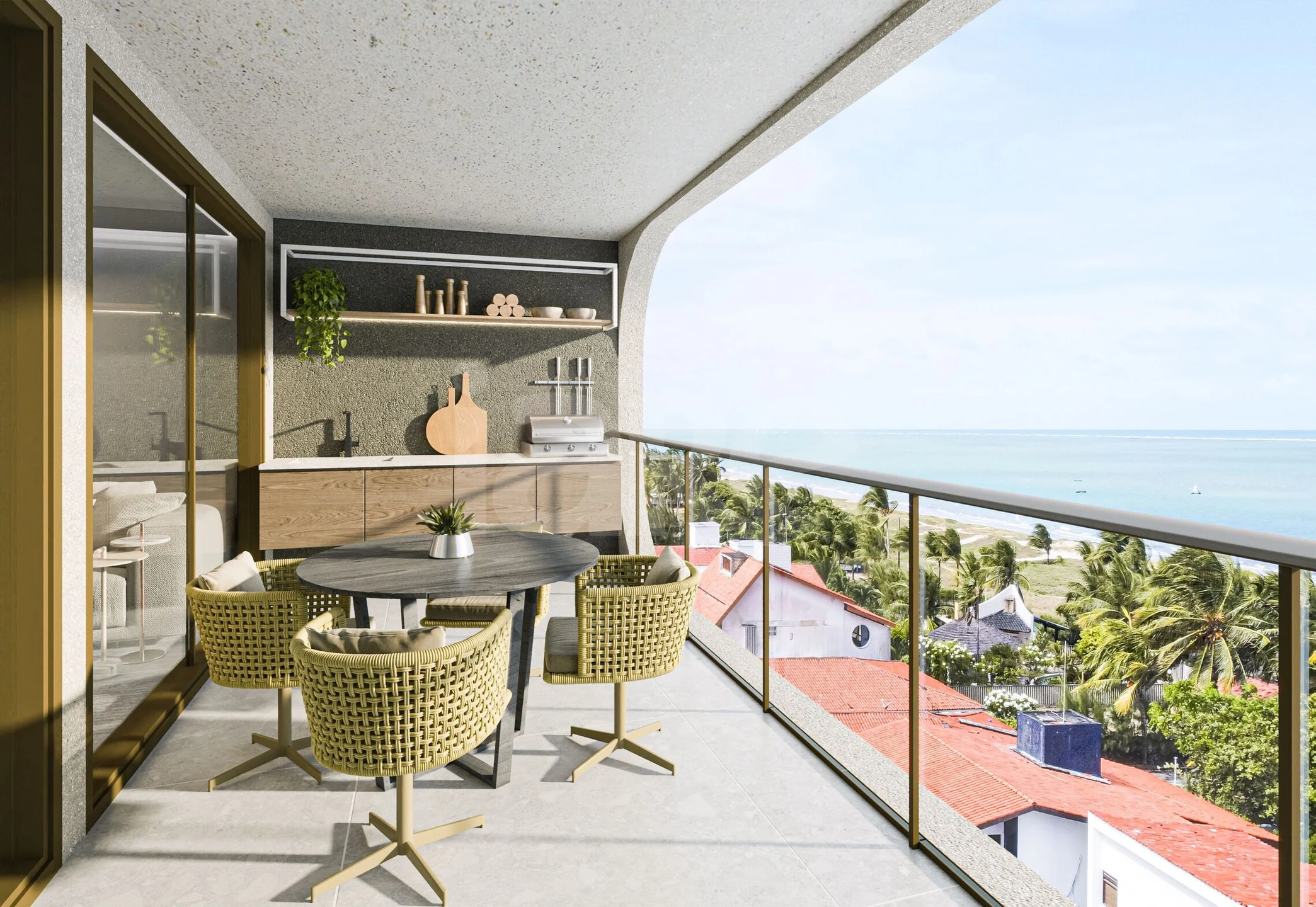 Wave - Apartamento com 104 m², em Camboinha — foto 8