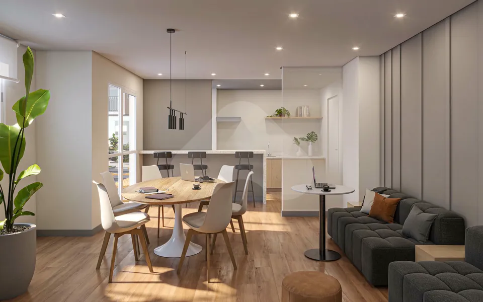 Vibra Nações Unidas - Apartamento com 26,82 m², em Santo Amaro — foto 6