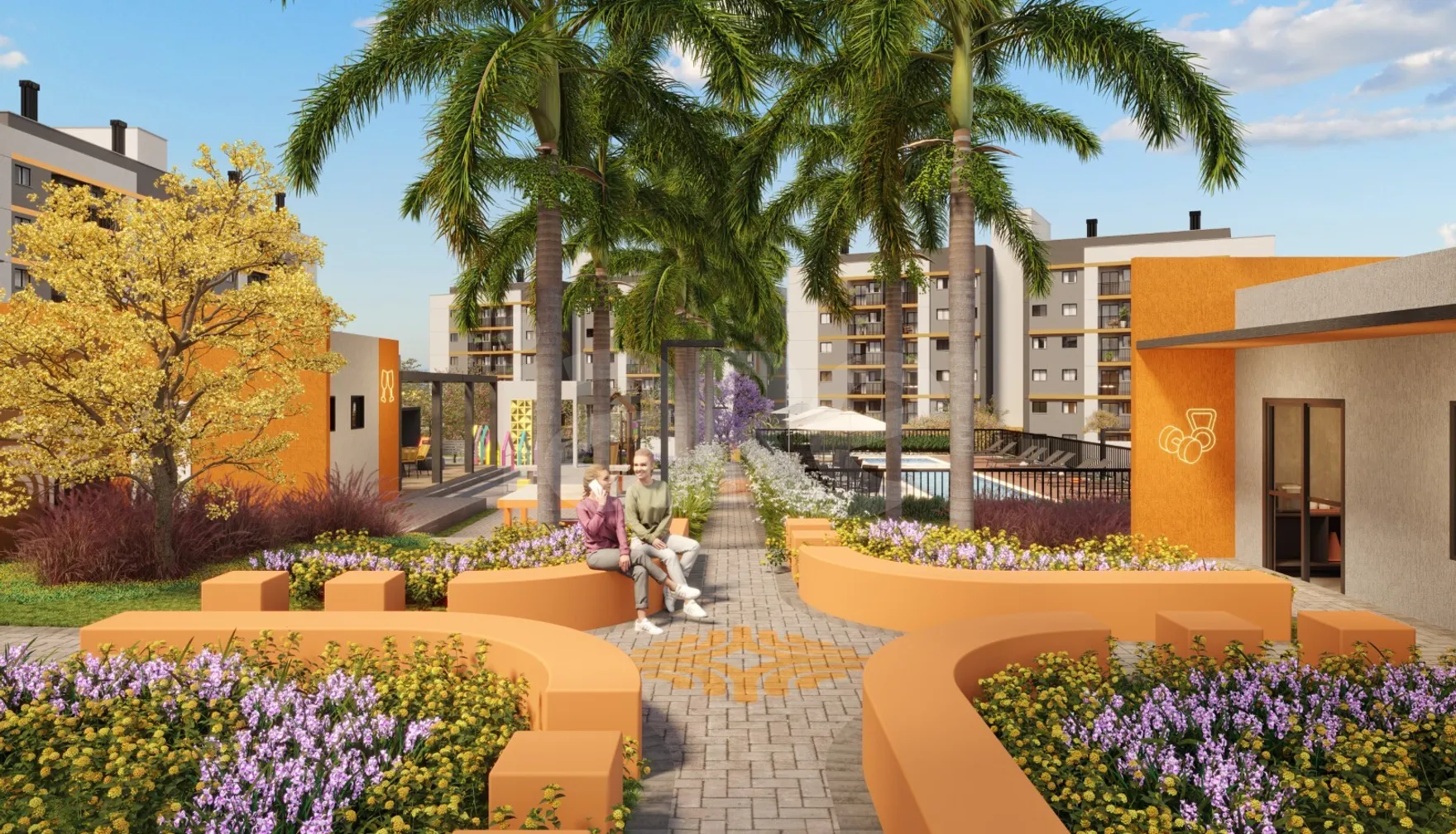 Meo Neoville - Garden com 66,8 m², em Cidade Industrial — foto 21