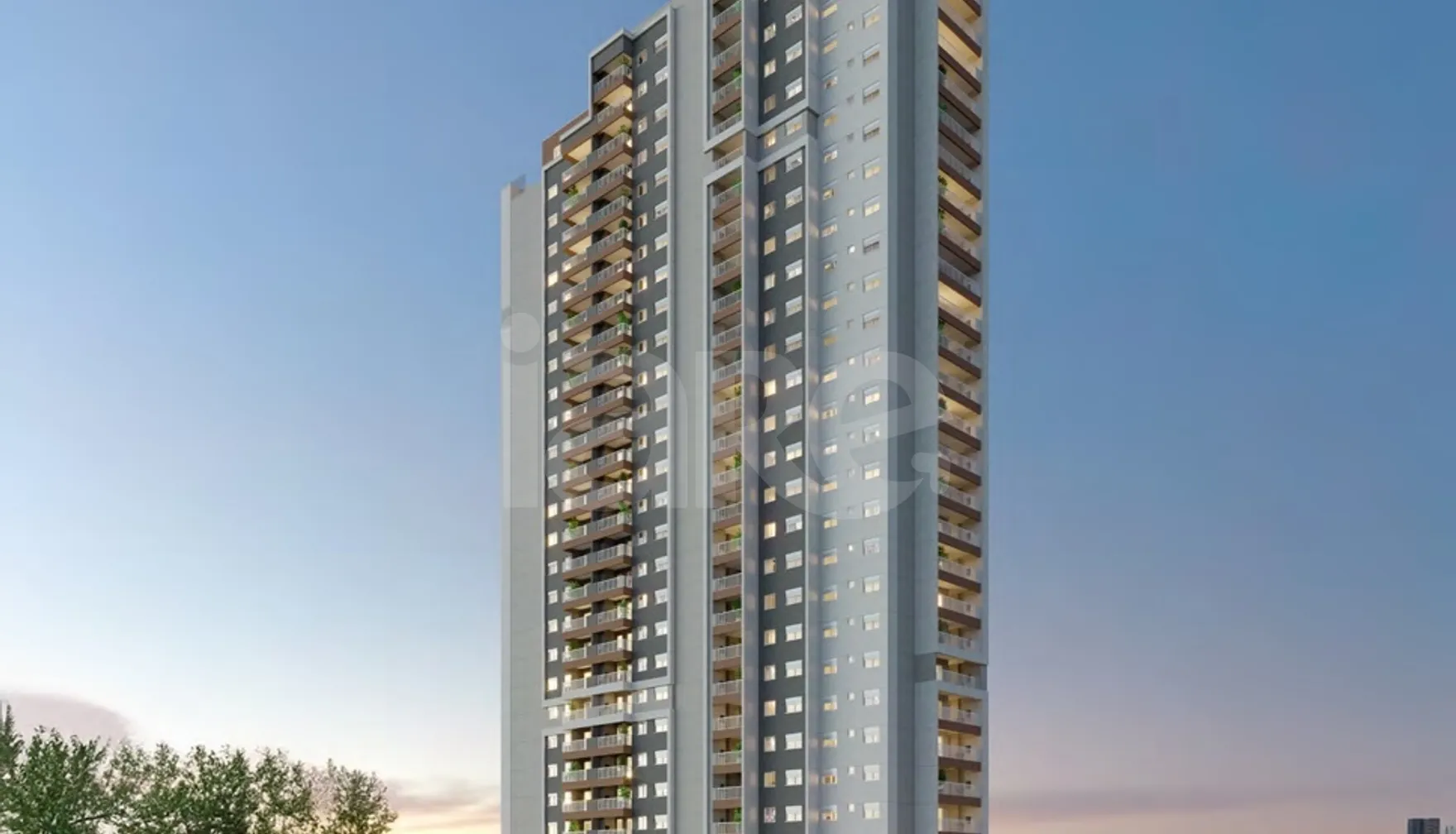Red Guilhermina - Apartamento com 69,56 m², em Vila Guilhermina — foto 1