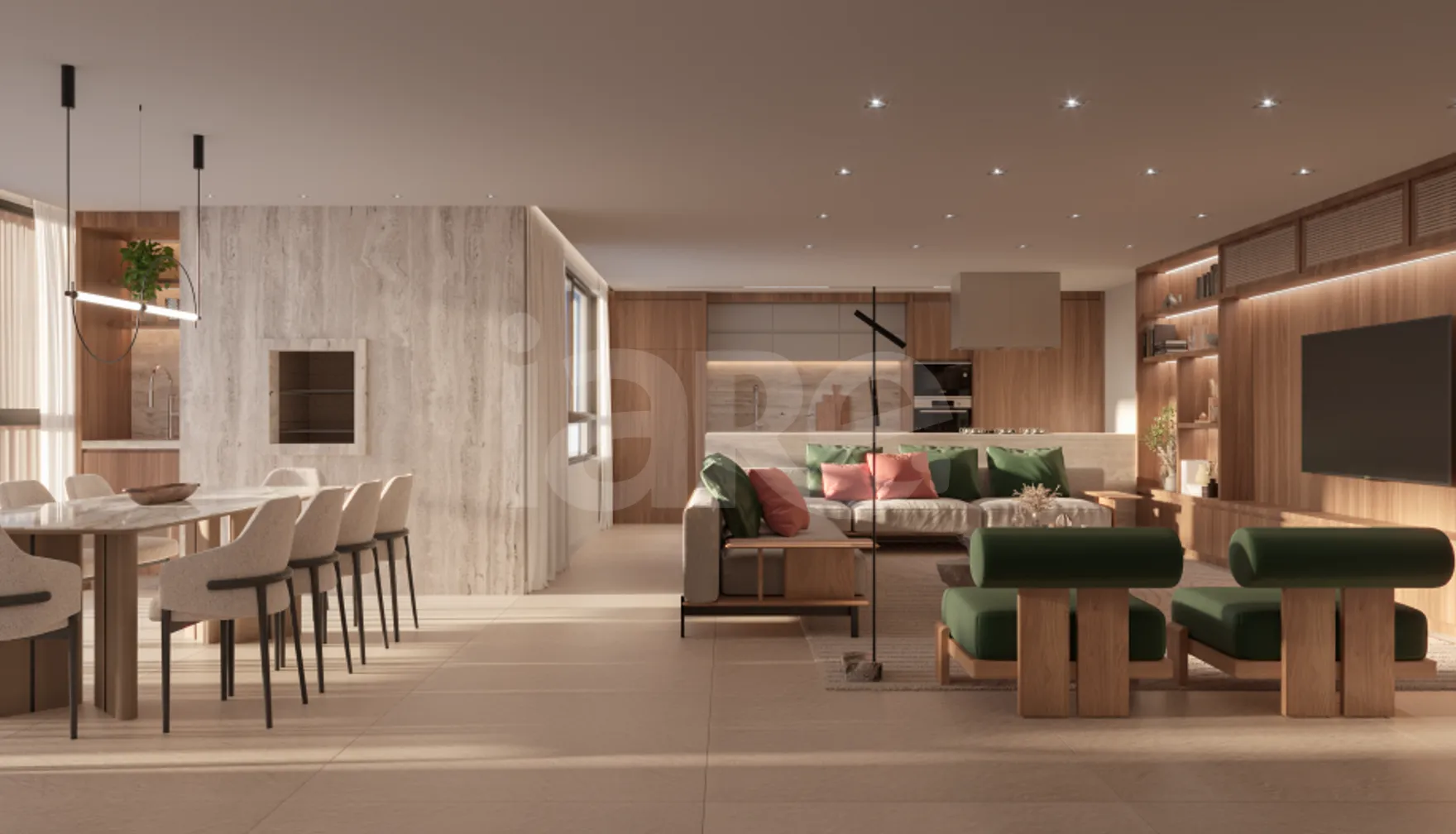 Vibra Phacz Home - Apartamento com 151,81 m², em Perequê — foto 2