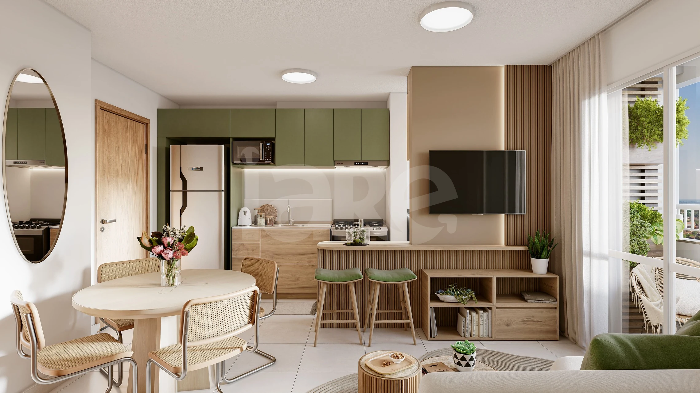 Residencial Ipês - Apartamento com 36,48 m², em Vila Cosmopolita — foto 2