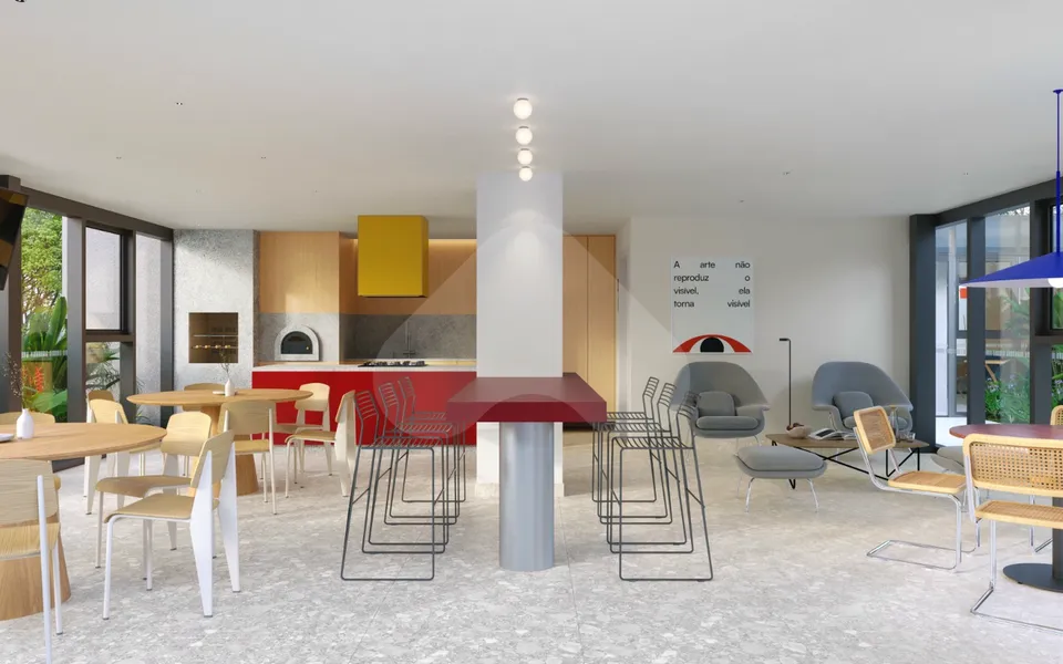 Cosmo Hype Living - Garden com 26,23 m², em Alto da Rua XV — foto 7