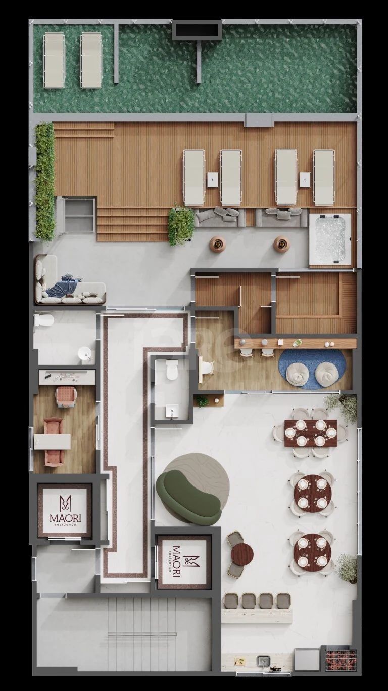 Planta — Pavimento rooftop