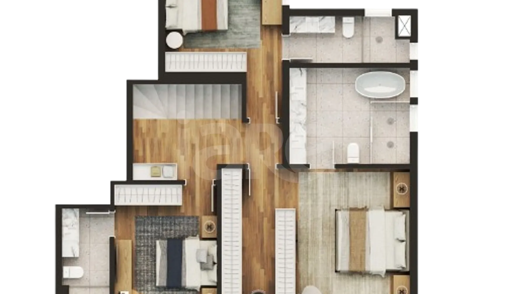 Planta — Garden 200,44 m²
