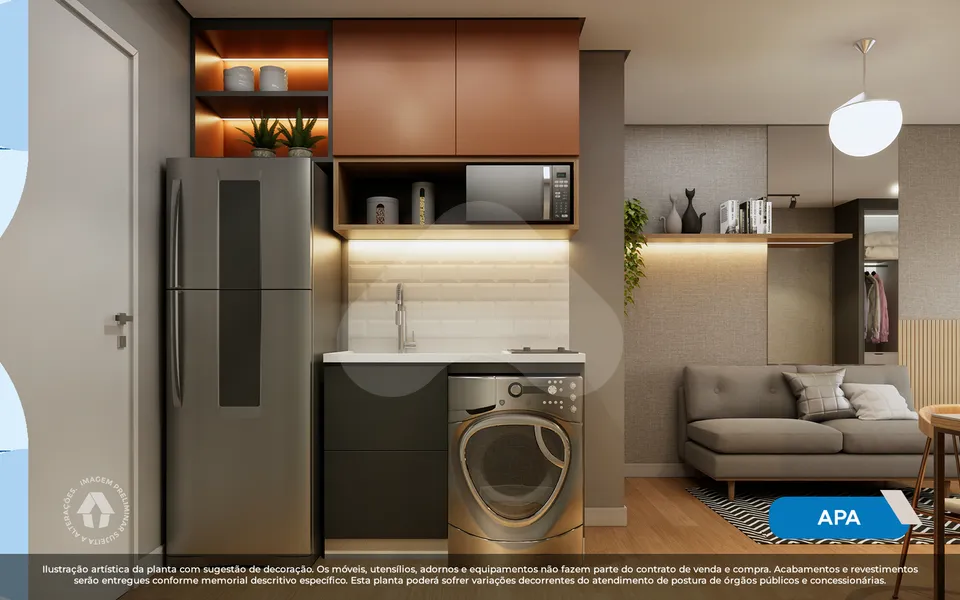 Metrocasa Clube Cangaíba - Studio com 24,57 m², em Vila Constança — foto 4