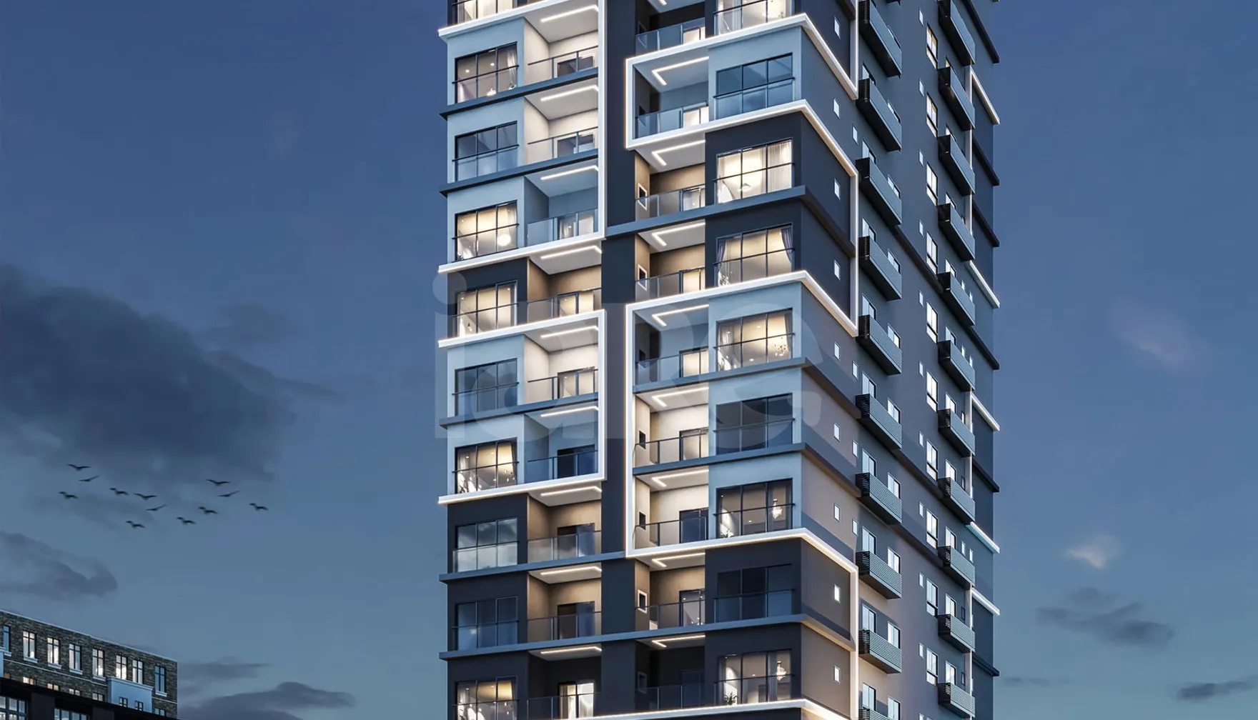 Amalfi Residence - Apartamento com 95,7 m², em Perequê — foto 1